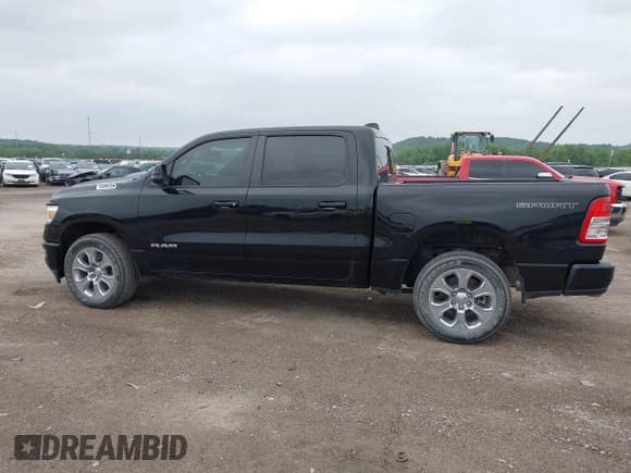 ✅ 2023 Ram 1500 Big Horn • VIN: 1C6SRFFT3PN645572 • Lot: 42285266. Listed on IAAI with 10,644 mi. Free auction sales archive from the USA and detailed vehicle history report at DreamBid. Image 14.