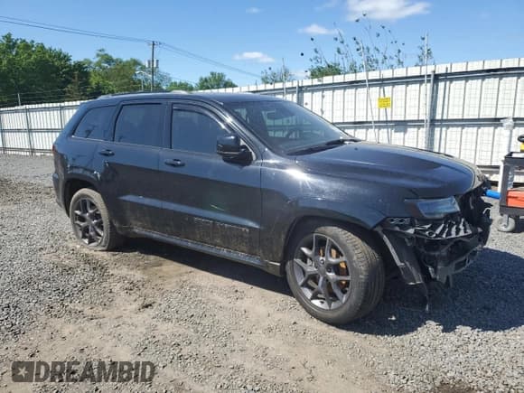✅ 2020 Jeep Grand Cherokee Limited X • VIN: 1C4RJFBG9LC384901 • Lot: 57337335. Listed on Copart with 64,881 mi. Free auction sales archive from the USA and detailed vehicle history report at DreamBid. Image 4.