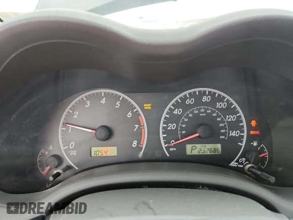 ✅ 2010 Toyota Corolla S • VIN: 2T1BU4EEXAC200674 • Lot: 92318365. Listed on Copart with 232,686 mi. Free auction sales archive from the USA and detailed vehicle history report at DreamBid. Image 9.