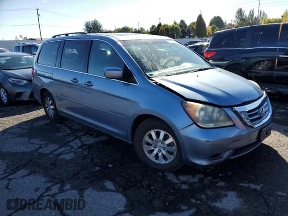 ✅ 2008 Honda Odyssey EX-L • VIN: 5FNRL38698B011553 • Lot: 86079435. Listed on Copart with 213,328 mi. Free auction sales archive from the USA and detailed vehicle history report at DreamBid. Image 4.