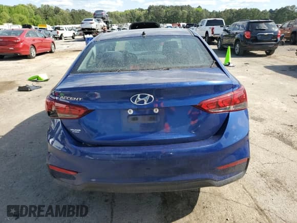 ✅ 2022 Hyundai Accent SE • VIN: 3KPC24A6XNE168048 • Lot: 52701345. Wystawiony na Copart z przebiegiem 54 614 mil. Bezpłatny archiwum sprzedaży aukcyjnych z USA i szczegółowy raport historii pojazdu na DreamBid. Zdjęcie 6.