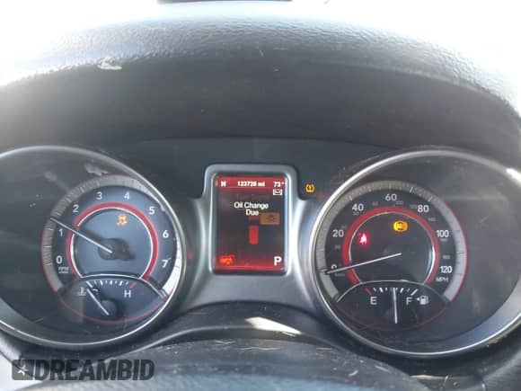 2015 Dodge Journey Crossroad z VIN 3C4PDCGB6FT735461, wystawiony jako IAAI lot #43070037 z przebiegiem 123 726 mil mil oraz . Historia ofert i sprzedaży dostępna na DreamBid. Obrazek 7.