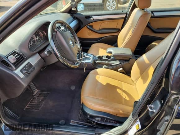 2005 BMW 3 Series 325xi with VIN WBAEU33485PR14793, listed as a Copart auction lot 85345015 with 205,426 mi miles and Salvage title. Bid and sale history available at DreamBid. Image 7.