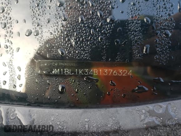 ✅ 2011 Mazda 3 Mazdaspeed3 Sport • VIN: JM1BL1K34B1376324 • Lot: 84234895. Listed on Copart with 179,933 mi. Free auction sales archive from the USA and detailed vehicle history report at DreamBid. Image 13.