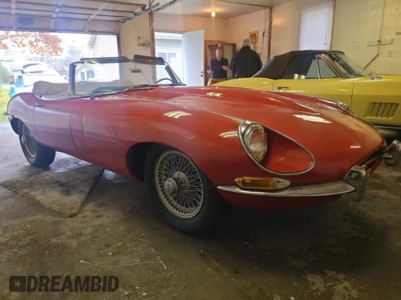✅ 1968 Jaguar E-Type • VIN: 1E16345 • Lot: 78903934. Wystawiony na Copart z przebiegiem 119 862 mil. Bezpłatny archiwum sprzedaży aukcyjnych z USA i szczegółowy raport historii pojazdu na DreamBid. Zdjęcie 1.