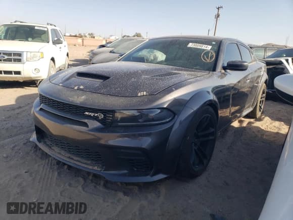 ✅ 2022 Dodge Charger SRT Hellcat Widebody • VIN: 2C3CDXL94NH109704 • Lot: 73009814. Listed on Copart with 23,284 mi. Free auction sales archive from the USA and detailed vehicle history report at DreamBid. Image 1.