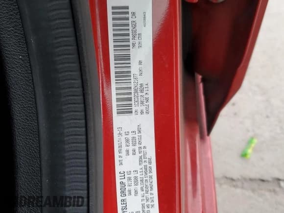 ✅ 2014 Dodge Avenger SXT • VIN: 1C3CDZCB0EN121077 • Лот: 87765225. Опубликован ранее на Copart с пробегом Не указан. Бесплатный доступ к архиву аукционных продаж из США и подробный отчёт об истории автомобиля на DreamBid. Изображение 15.