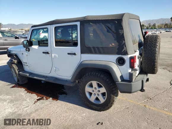✅ 2018 Jeep Wrangler Unlimited Sport S • VIN: 1C4BJWDG9JL811389 • Lot: 85401355. Listed on Copart with 43,477 mi. Free auction sales archive from the USA and detailed vehicle history report at DreamBid. Image 2.