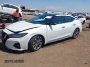 ✅ 2022 Nissan Maxima Platinum • VIN: 1N4AA6FV2NC507985 • Lot: 42960302. Listed on IAAI with 42,882 mi. Free auction sales archive from the USA and detailed vehicle history report at DreamBid. Image 2.