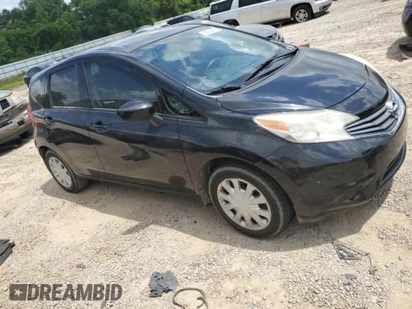 ✅ 2015 Nissan Note S • VIN: 3N1CE2CP5FL399263 • Lot: 57414575. Listed on Copart with 81,216 mi. Free auction sales archive from the USA and detailed vehicle history report at DreamBid. Image 4.