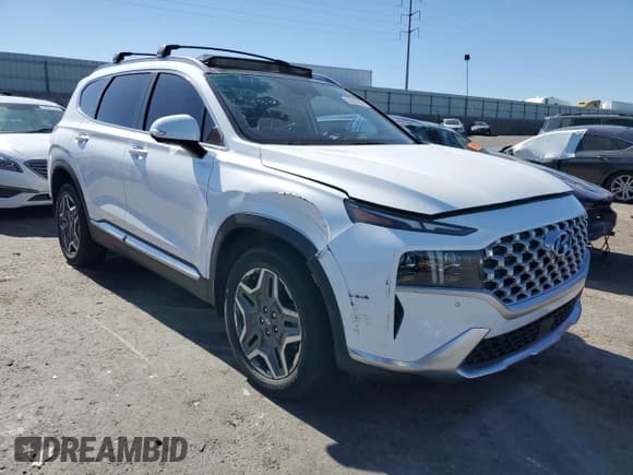 ✅ 2022 Hyundai Santa Fe Limited • VIN: KM8S5DA12NU016639 • Lot: 53292594. Wystawiony na Copart z przebiegiem 27 916 mil. Bezpłatny archiwum sprzedaży aukcyjnych z USA i szczegółowy raport historii pojazdu na DreamBid. Zdjęcie 4.