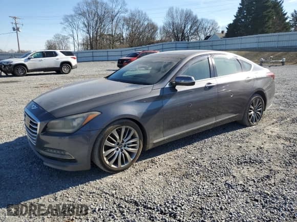 ✅ 2015 Hyundai Genesis 5.0L • VIN: KMHGN4JF7FU064768 • Lot: 88540265. Wystawiony na Copart z przebiegiem 135 366 mil. Bezpłatny archiwum sprzedaży aukcyjnych z USA i szczegółowy raport historii pojazdu na DreamBid. Zdjęcie 1.