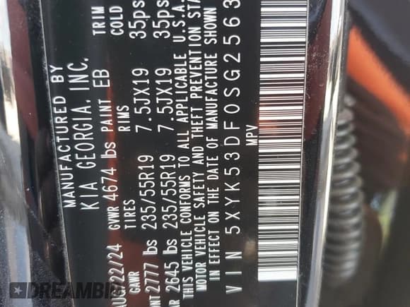✅ 2025 Kia Sportage SX-Prestige • VIN: 5XYK53DF0SG256324 • Lot: 69757405. Wystawiony na Copart z przebiegiem 8 587 mil. Bezpłatny archiwum sprzedaży aukcyjnych z USA i szczegółowy raport historii pojazdu na DreamBid. Zdjęcie 14.