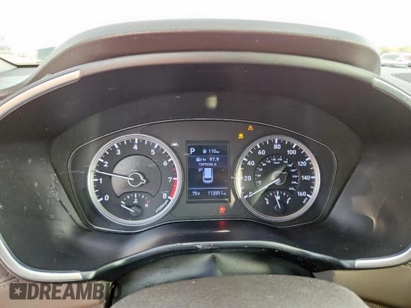 ✅ 2020 Hyundai Santa Fe SE • VIN: 5NMS23AD7LH175615 • Lot: 92945535. Listed on Copart with 112,851 mi. Free auction sales archive from the USA and detailed vehicle history report at DreamBid. Image 9.