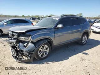 ✅ 2021 Volkswagen Atlas S • VIN: 1V2AP2CA4MC501931 • Lot: 53485375. Wystawiony na Copart z przebiegiem 127 674 mil. Bezpłatny archiwum sprzedaży aukcyjnych z USA i szczegółowy raport historii pojazdu na DreamBid. Zdjęcie 1.