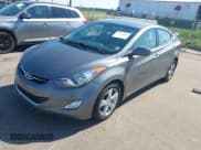 ✅ 2013 Hyundai Elantra GLS • VIN: 5NPDH4AE8DH336189 • Lot: 43301667. Listed on IAAI with 133,439 mi. Free auction sales archive from the USA and detailed vehicle history report at DreamBid. Image 2.