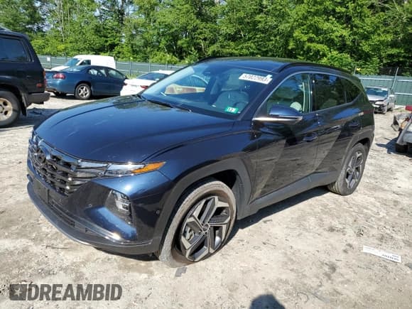 ✅ 2022 Hyundai Tucson Limited • VIN: KM8JECA17NU023799 • Lot: 57022993. Wystawiony na Copart z przebiegiem 18 493 mil. Bezpłatny archiwum sprzedaży aukcyjnych z USA i szczegółowy raport historii pojazdu na DreamBid. Zdjęcie 1.