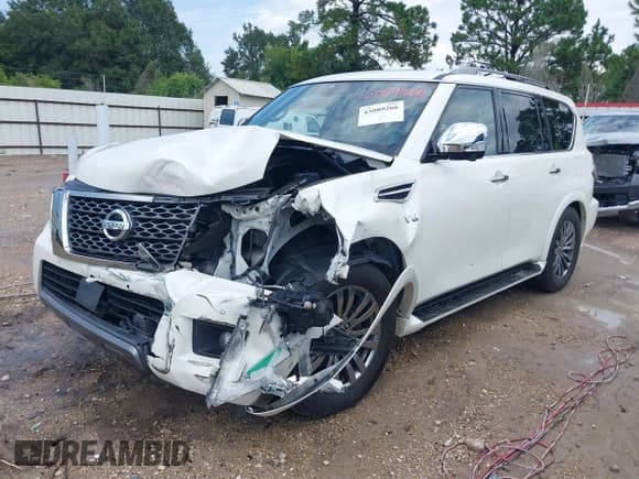✅ 2019 Nissan Armada Platinum • VIN: JN8AY2NF3K9350117 • Lot: 43089266. Listed on IAAI with 154,377 mi. Free auction sales archive from the USA and detailed vehicle history report at DreamBid. Image 17.