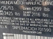 ✅ 2013 Hyundai Sonata GLS • VIN: 5NPEB4ACXDH701590 • Лот: 43460980. Опубликован ранее на IAAI с пробегом 173 820 миль. Бесплатный доступ к архиву аукционных продаж из США и подробный отчёт об истории автомобиля на DreamBid. Изображение 9.