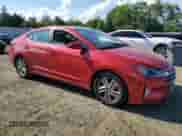 2020 Hyundai Elantra SEL with VIN 5NPD84LF3LH623363, listed as a Copart auction lot 70550905 with 52,636 mi miles and Salvage title. Bid and sale history available at DreamBid. Image 4.