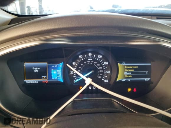 ✅ 2015 Ford Fusion Titanium • VIN: 3FA6P0K9XFR183925 • Лот: 85379335. Опубликован ранее на Copart с пробегом 135 895 миль. Бесплатный доступ к архиву аукционных продаж из США и подробный отчёт об истории автомобиля на DreamBid. Изображение 9.