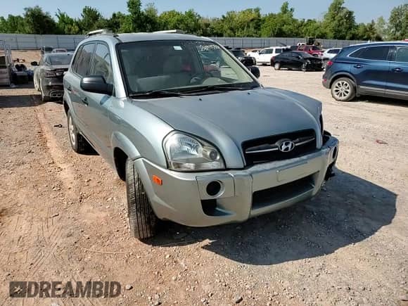 2007 Hyundai Tucson GLS with VIN KM8JM12B27U495748, listed as a Copart auction lot 65995374 with 203,456 mi miles and Salvage title. Bid and sale history available at DreamBid. Image 12.