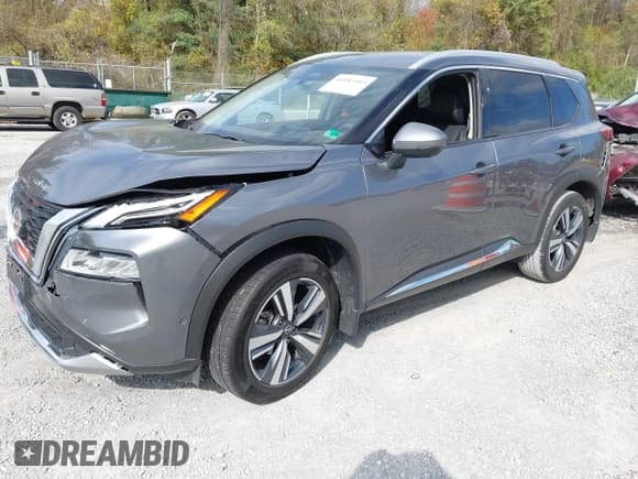 ✅ 2023 Nissan Rogue Platinum • VIN: JN8BT3DDXPW307198 • Лот: 43483103. Опубликован ранее на IAAI с пробегом 27 047 миль. Бесплатный доступ к архиву аукционных продаж из США и подробный отчёт об истории автомобиля на DreamBid. Изображение 18.