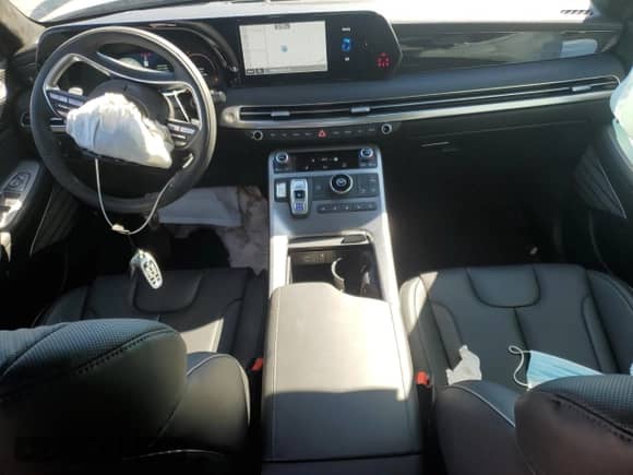 2025 Hyundai Palisade Calligraphy with VIN KM8R74GE0SU872620, listed as a Copart auction lot 71923405 with 2,493 mi miles and Salvage title. Bid and sale history available at DreamBid. Image 8.