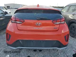 2019 Hyundai Veloster Turbo R-Spec z VIN KMHTH6AB0KU018904, wystawiony jako Copart lot #77223314 z przebiegiem 82 877 mil mil oraz Szkoda całkowita • Salvage title. Historia ofert i sprzedaży dostępna na DreamBid. Obrazek 6.