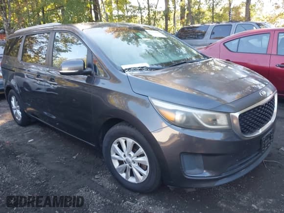 ✅ 2016 Kia Sedona LX • VIN: KNDMB5C15G6171704 • Лот: 43482484. Опубликован ранее на IAAI с пробегом 197 254 миль. Бесплатный доступ к архиву аукционных продаж из США и подробный отчёт об истории автомобиля на DreamBid. Изображение 1.