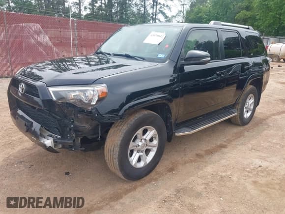✅ 2019 Toyota 4Runner SR5 • VIN: JTEBU5JR2K5676586 • Lot: 42070642. Listed on IAAI with 144,039 mi. Free auction sales archive from the USA and detailed vehicle history report at DreamBid. Image 17.