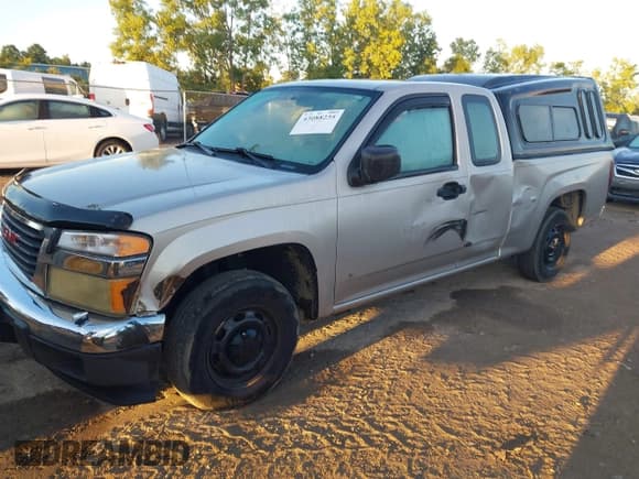 ✅ 2008 GMC Canyon SLE1 • VIN: 1GTCS199188207170 • Lot: 43088235. Listed on IAAI with 143,384 mi. Free auction sales archive from the USA and detailed vehicle history report at DreamBid. Image 2.