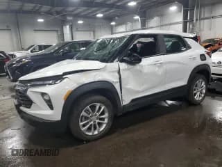 ✅ 2024 Chevrolet TrailBlazer LS • VIN: KL79MNSL3RB209831 • Лот: 89863445. Опубликован ранее на Copart с пробегом Не указан. Бесплатный доступ к архиву аукционных продаж из США и подробный отчёт об истории автомобиля на DreamBid. Изображение 1.