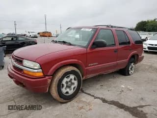 ✅ 2002 Chevrolet Blazer LS • VIN: 1GNDT13W62K148201 • Lot: 69843195. Listed on Copart with Not provided. Free auction sales archive from the USA and detailed vehicle history report at DreamBid. Image 1.