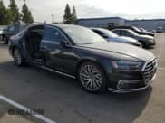 ✅ 2021 Audi A8 • VIN: WAU8HAF85MN011175 • Lot: 65667124. Listed on Copart with 19,572 mi. Free auction sales archive from the USA and detailed vehicle history report at DreamBid. Image 4.