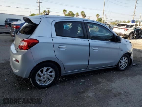 ✅ 2018 Mitsubishi Mirage SE • VIN: ML32A4HJ8JH011568 • Lot: 53458895. Listed on Copart with 79,636 mi. Free auction sales archive from the USA and detailed vehicle history report at DreamBid. Image 3.