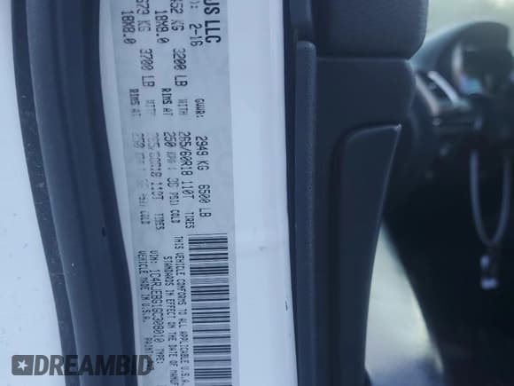 ✅ 2016 Jeep Grand Cherokee Limited • VIN: 1C4RJEBG1GC308010 • Lot: 91977185. Listed on Copart with 185,915 mi. Free auction sales archive from the USA and detailed vehicle history report at DreamBid. Image 12.