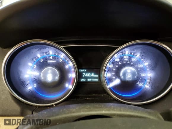 ✅ 2013 Hyundai Sonata GL • VIN: 5NPEB4AC4DH727117 • Lot: 45736265. Listed on Copart with 80,915 mi. Free auction sales archive from the USA and detailed vehicle history report at DreamBid. Image 9.