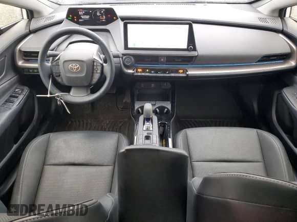 2024 Toyota Prius Limited with VIN JTDADABU7R3014262, listed as a Copart auction lot 90641615 with 25,357 mi miles and Salvage title. Bid and sale history available at DreamBid. Image 8.