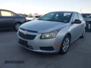 ✅ 2013 Chevrolet Cruze LS • VIN: 1G1PA5SH8D7110702 • Lot: 43585575. Listed on IAAI with 125,250 mi. Free auction sales archive from the USA and detailed vehicle history report at DreamBid. Image 2.