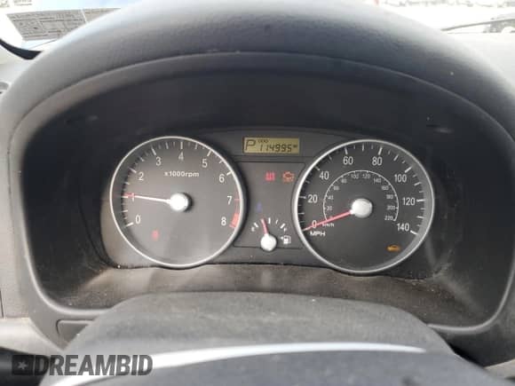 2007 Hyundai Accent GS z VIN KMHCM36C67U002872, wystawiony jako Copart lot #67707265 z przebiegiem 114 995 mil mil oraz Szkoda całkowita • Salvage title. Historia ofert i sprzedaży dostępna na DreamBid. Obrazek 9.