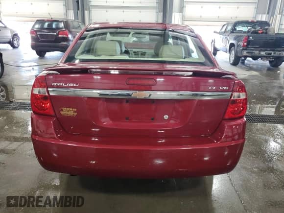 2005 Chevrolet Malibu LT z VIN 1G1ZU54885F101146, wystawiony jako Copart lot #69983184 z przebiegiem 99 395 mil mil oraz Szkoda całkowita • Salvage title. Historia ofert i sprzedaży dostępna na DreamBid. Obrazek 6.