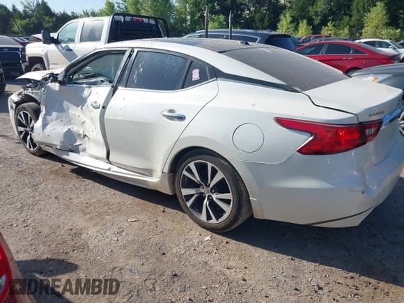 ✅ 2017 Nissan Maxima S • VIN: 1N4AA6AP9HC436653 • Lot: 42842291. Listed on IAAI with 138,928 mi. Free auction sales archive from the USA and detailed vehicle history report at DreamBid. Image 3.