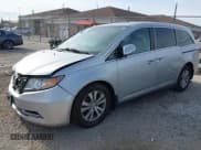 ✅ 2014 Honda Odyssey EX-L • VIN: 5FNRL5H67EB068308 • Lot: 43629480. Wystawiony na IAAI z przebiegiem 88 071 mil. Bezpłatny archiwum sprzedaży aukcyjnych z USA i szczegółowy raport historii pojazdu na DreamBid. Zdjęcie 2.