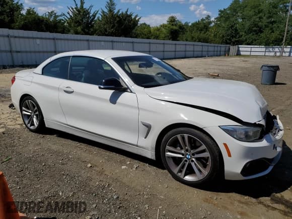 ✅ 2015 BMW 4 Series 435i • VIN: WBA3T3C53FP738370 • Lot: 71323845. Listed on Copart with 68,761 mi. Free auction sales archive from the USA and detailed vehicle history report at DreamBid. Image 4.