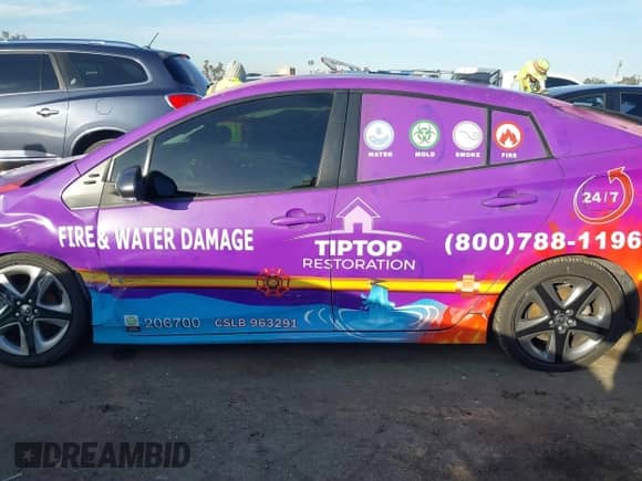 2022 Toyota Prius L Eco with VIN JTDKAMFU2N3154108, listed as a IAAI auction lot 41472013 with Not provided miles and . Bid and sale history available at DreamBid. Image 15.