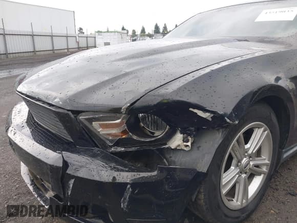 ✅ 2012 Ford Mustang Premium • VIN: 1ZVBP8AM4C5222131 • Lot: 43519035. Listed on IAAI with 124,983 mi. Free auction sales archive from the USA and detailed vehicle history report at DreamBid. Image 6.