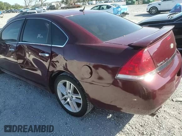 ✅ 2010 Chevrolet Impala LTZ • VIN: 2G1WC5EM9A1181544 • Lot: 82516915. Listed on Copart with Not provided. Free auction sales archive from the USA and detailed vehicle history report at DreamBid. Image 14.