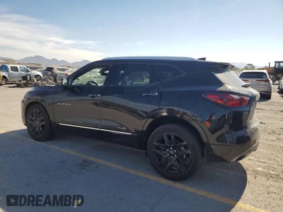 2019 Chevrolet Blazer Premier with VIN 3GNKBFRS7KS675048, listed as a Copart auction lot 68173735 with 53,577 mi miles and Salvage title. Bid and sale history available at DreamBid. Image 2.