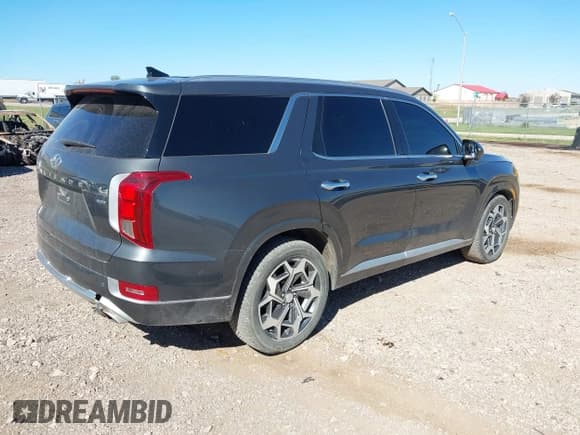 ✅ 2021 Hyundai Palisade Calligraphy • VIN: KM8R7DHE6MU246801 • Лот: 43287966. Опубликован ранее на IAAI с пробегом 55 438 миль. Бесплатный доступ к архиву аукционных продаж из США и подробный отчёт об истории автомобиля на DreamBid. Изображение 4.